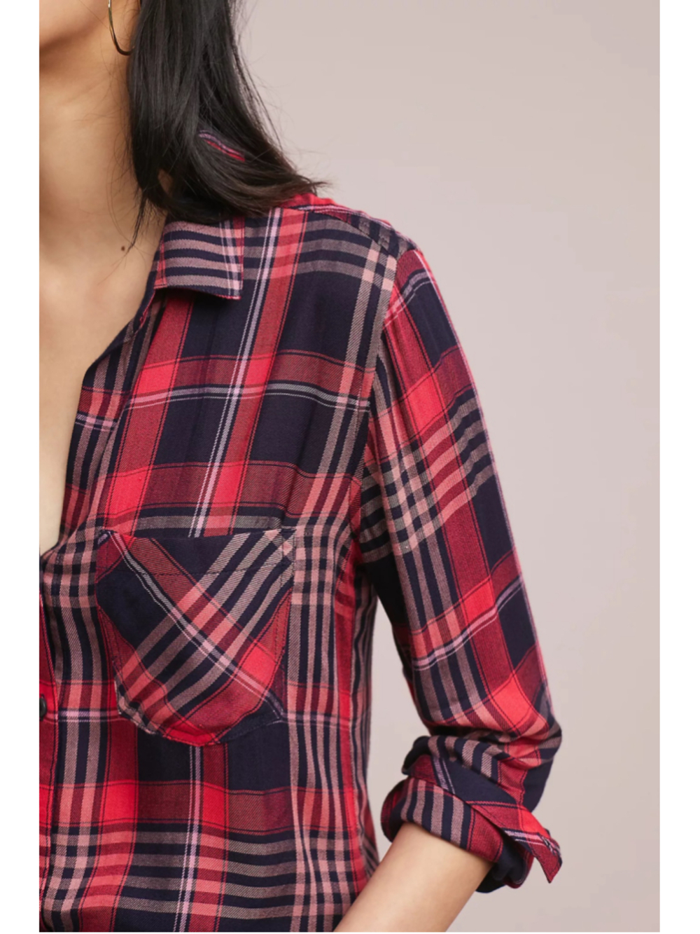 Anthropologie Plaid Shirt - Picture 7 of 7